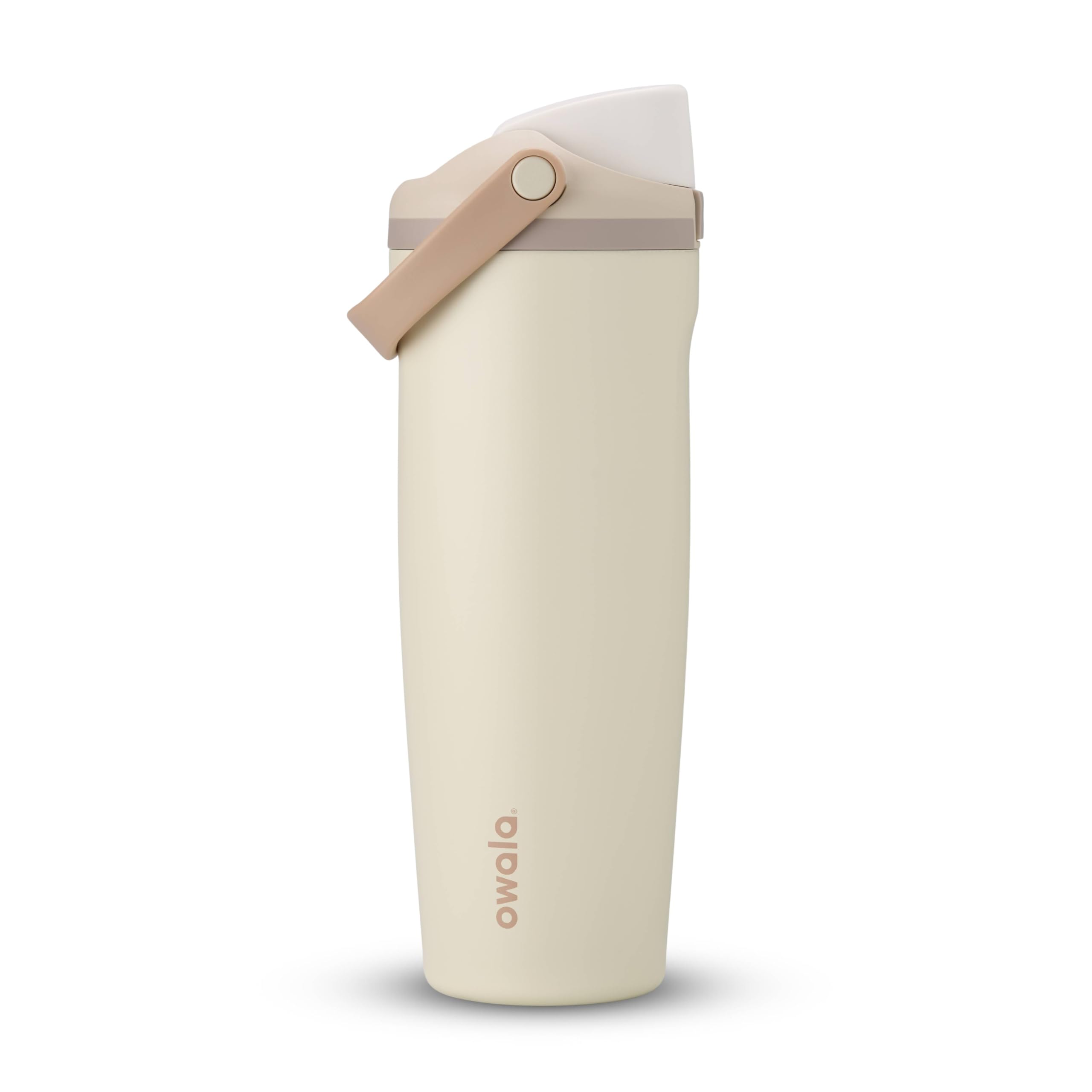 Owala FreeSip Sway Insulated Stainless Steel Water Bottle with Two-Way Spout, Built-In Straw and Bucket Handle, Made for Travel, School, and Sports, 30oz, BPA Free, Leak Proof, Putting Green