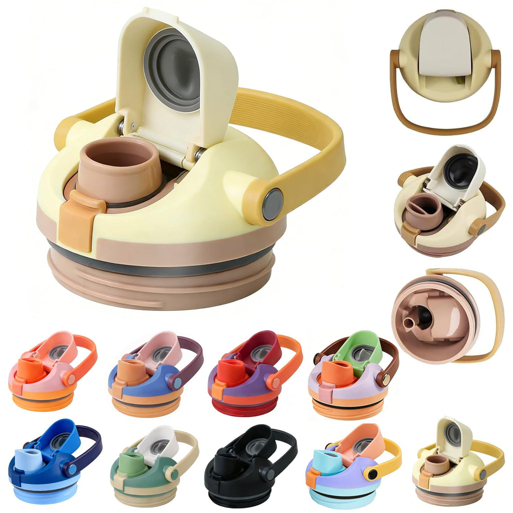 30 OZ Replacement Lid for Owala Freesip Sway Tumbler, One Button Water Bottle Top Replacement Cap with Handle Compatible with Owala FreeSip Sway, BPA-Free, Leakproof, Lockable